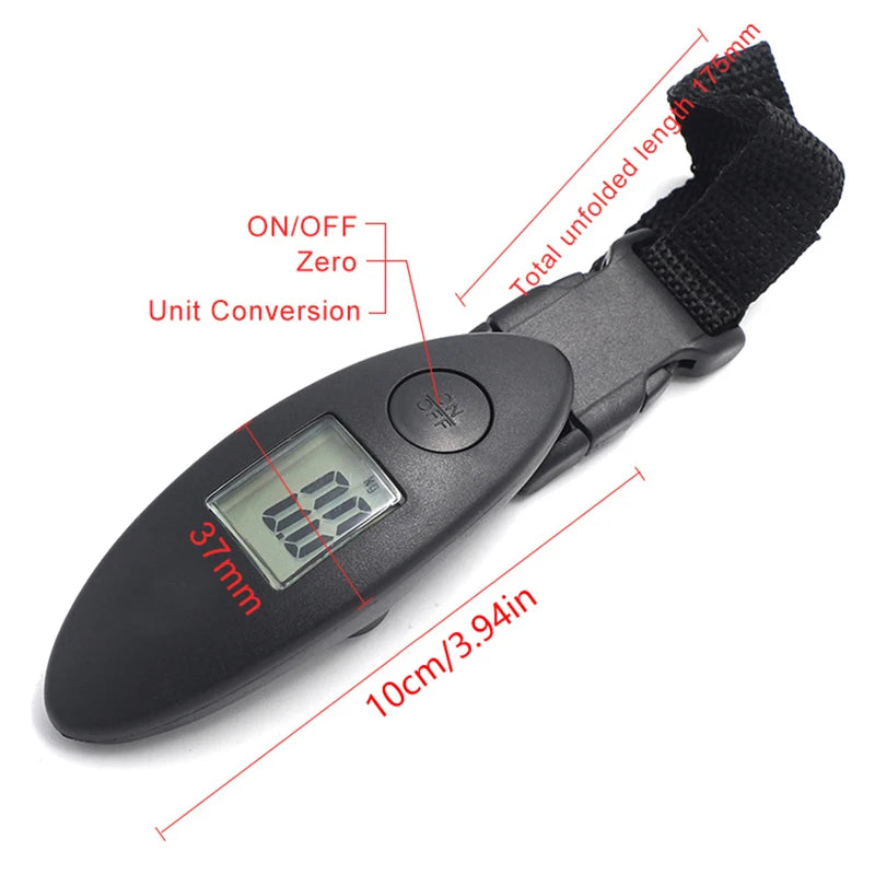 Digital Luggage Scale – Avoid Extra Baggage Fees &amp; Travel Stress Travel Smart. Pack with Confidence.