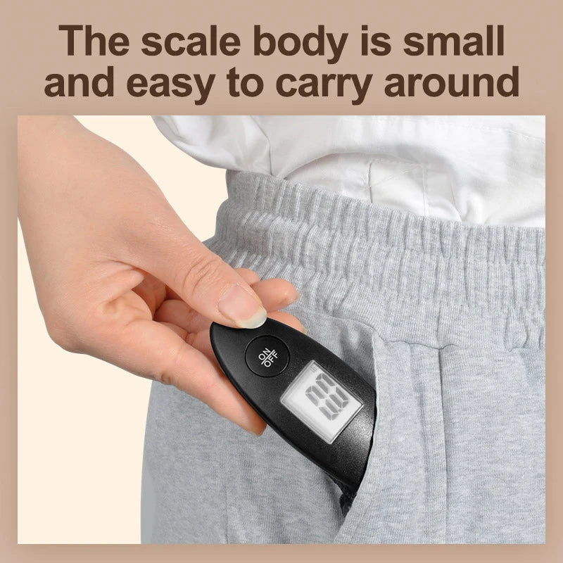 Digital Luggage Scale – Avoid Extra Baggage Fees &amp; Travel Stress Travel Smart. Pack with Confidence.